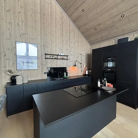 Feriehus New, Modern Family In Hovden Sør *